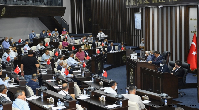 BÜYÜKŞEHİR BELEDİYESİ AĞUSTOS AYI MECLİS TOPLANTISI BAŞLADI