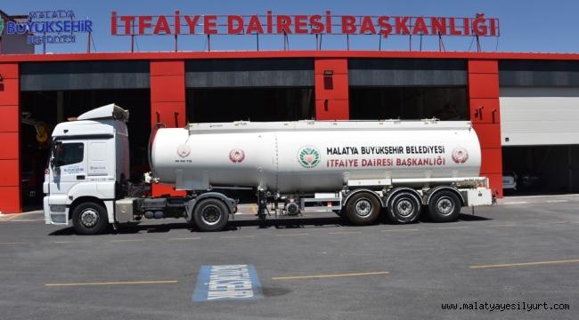 MALATYA BÜYÜKŞEHİR BELEDİYESİ'NDEN SEL AFETİ YAŞANAN BÖLGELERE DESTEK