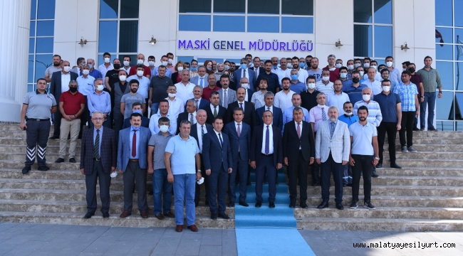 MASKİ'DE DEVİR TESLİM TÖRENİ YAPILDI