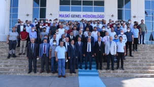 MASKİ'DE DEVİR TESLİM TÖRENİ YAPILDI