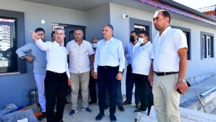 MİLLETVEKİLİ ÇAKIR İLE BELEDİYE BAŞKANI ÇINAR, HORATA DERESİ ETRAFINDAKİ DÖNÜŞÜM YATIRIMLARINI İNCELEDİ