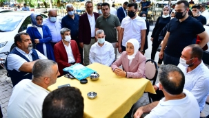 MİLLETVEKİLİ ÇALIK İLE BELEDİYE BAŞKANI ÇINAR, GÜNDÜZBEY ESNAFININ TALEPLERİNİ DİNLEDİ