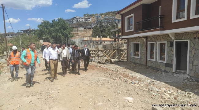 Tüfenkci'den  Doğanyol ve Pütürge'ye ziyaret