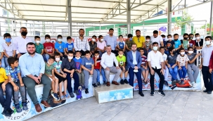 YEŞİLYURT BELEDİYESİ ÇOCUK TRAFİK EĞİTİM PARKI, 220'YE YAKIN KURAN KURSU ÖĞRENCİSİNİ AĞIRLIYOR