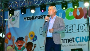 YEŞİLYURT ÇOCUK ŞENLİĞİ, RENKLİ VE KEYİF DOLU ANLARA SAHNE OLDU