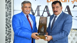 BALIKESİR HEYETENİ KABUL EDEN BAŞKAN GÜRKAN