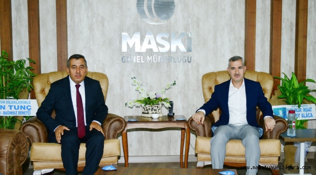 BAŞKAN ÇINAR'DAN MASKİ'YE ZİYARET