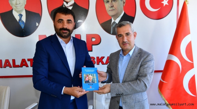 BAŞKAN ÇINAR, MHP İL VE İLÇE BAŞKANLIĞI İLE ÜLKÜ OCAKLARI İL BAŞKANLIĞINI ZİYARET ETTİ