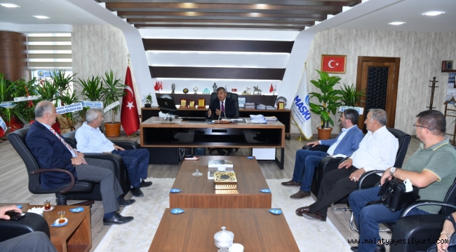 CHP HEYETİNDEN MASKİ'YE ZİYARET