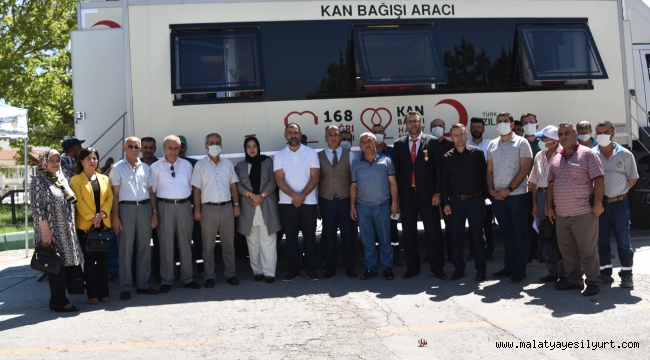 MALATYA BÜYÜKŞEHİR BELEDİYESİ'NDEN KIZILAY'A KAN BAĞIŞI