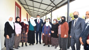 Narmikan Mahallesinde Vatandaşlarla Bir Araya Gelen Başkan Gürkan,