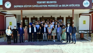 YEŞİLYURT BELEDİYESİ, YERLİ VE YABANCI ÖĞRENCİLERE DEPREM BİLİNCİ VE EĞİTİM PROGRAMI DÜZENLEDİ