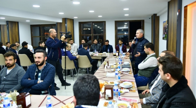 BAŞKAN ÇINAR, AK PARTİ İL GENÇLİK KOLLARI BAŞKANI VE YÖNETİMİNİ AĞIRLADI