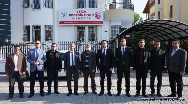 BAŞKAN ÇINAR, YETİM KOORDİNASYON MERKEZİNİ İNCELEDİ