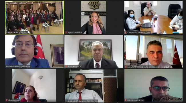 Rektör Karabulut Türkiye Küba İş Forumu'na Katıldı
