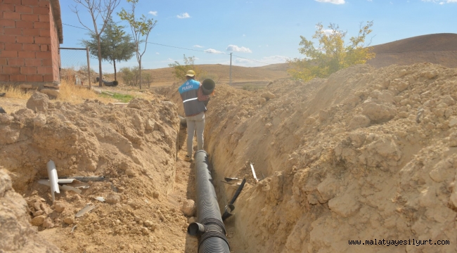 YAZIHAN-BUZLUK'UN KANALİZASYON SORUNU ÇÖZÜLDÜ