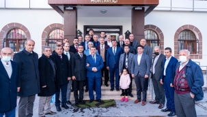 Malatya Muhtarlar Derneği'ni Ziyaret eden Başkan Gürkan,