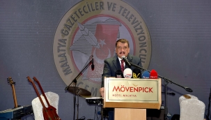 10 Ocak Çalışan Gazeteciler Günü Programına Katılan Başkan Gürkan