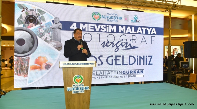DÖRT MEVSİM MALATYA KONULU FOTOĞRAF SERGİSİ AÇILDI