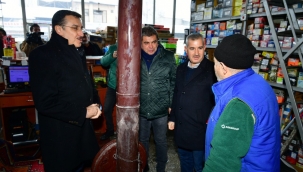 "Esnaflarımızın Sağlıklı Bir Ortamda Ticaretini Sürdürmesi İçin Tüm Önlemleri Alıyoruz"