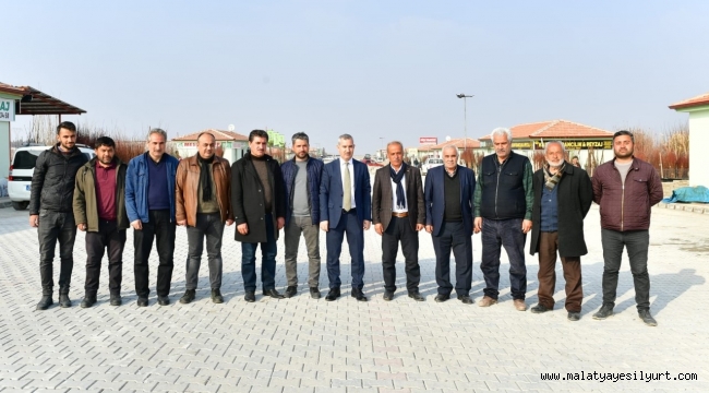 BAŞKAN ÇINAR, FİDANCILAR SİTESİNİ ZİYARET EDİP, KOOPERATİF YÖNETİMİYLE İSTİŞARE ETTİ