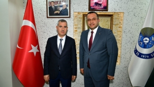 BAŞKAN ÇINAR, HİZMET İŞ-SENDİKASI ŞUBE BAŞKANI GELERİ VE YÖNETİMİNİ ZİYARET ETTİ
