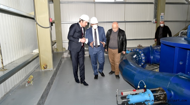 KUYUÖNÜ HES ENERJİ ÜRETİMİNE BAŞLADI