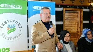 YEŞİLYURT BELEDİYESİ GEDİK OBA ÇADIRINDA 'MİRAÇ KANDİLİ ÖZEL PROGRAMI' DÜZENLENDİ