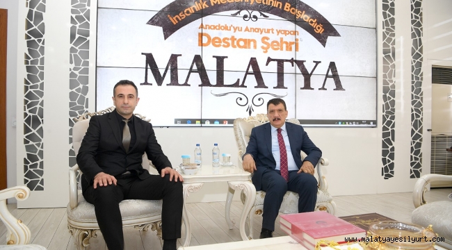 BİK Müdürü Yalınbaş'ı kabul eden Başkan Gürkan,