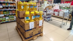 Esenlik'te yağ satışları devam ediyor...