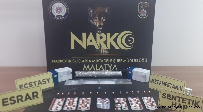 Malatya'da Uyuşturucu İle Mücadele Aralıksız Devam Ediyor