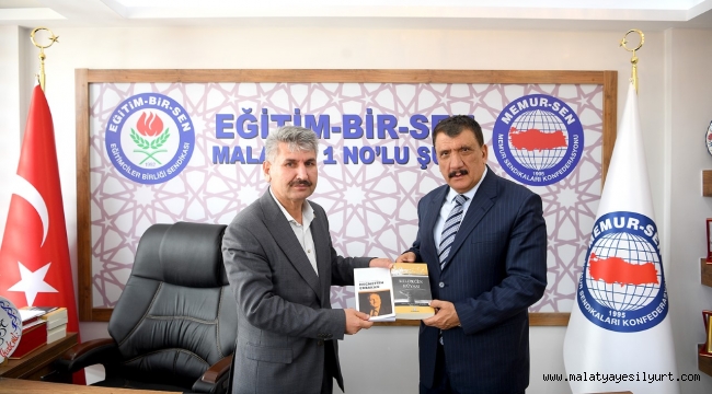 BAŞKAN GÜRKAN MEMUR-SEN MALATYA ŞUBESİNİ ZİYARET ETTİ