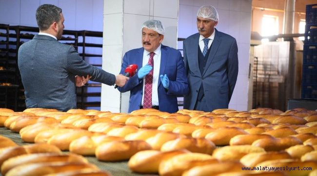 MEGSAŞ Üretim Tesislerinde incelemelerde bulunan Başkan Gürkan,