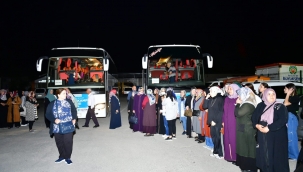 YEŞİLYURT BELEDİYESİ 'ANNE- KIZ KAMPI' PROJESİ KAPSAMINDA 92 KİŞİYİ MERSİN'DE KAMPA GÖTÜRDÜ