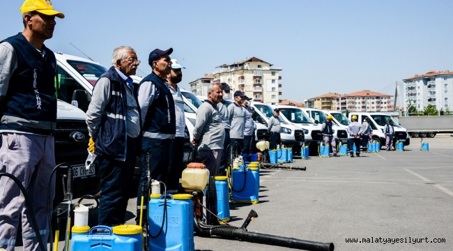 BÜYÜKŞEHİR BELEDİYESİ YAZ DÖNEMİ İLAÇLAMA