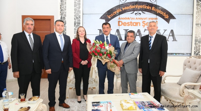 Çevre Şehircilik ve İklim Değişikliği İl Müdürü'nden Başkan Gürkan'a Ziyaret