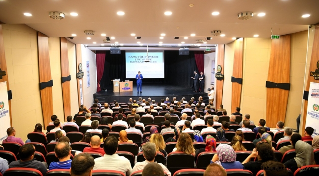 'Kamu Yönetiminde Etik ve Etik Davranış İlkeleri' Konulu Eğitim Seminerine Katılan Büyükşehir Belediye Başkanı Selahattin Gürkan: