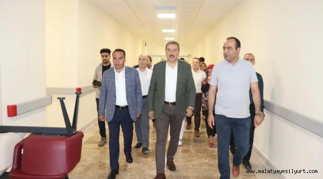 Tüfenkci'den Yapımı Tamamlanan Battalgazi Devlet Hastanesine Ziyaret