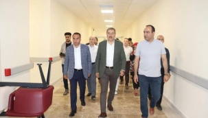Tüfenkci'den Yapımı Tamamlanan Battalgazi Devlet Hastanesine Ziyaret