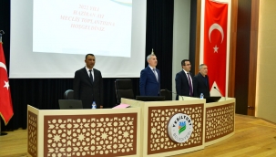 YEŞİLYURT BELEDİYE MECLİSİ HAZİRAN AYI TOPLANTISINI YAPTI