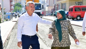 BAŞKAN ÇINAR, BENTBAŞI MAHALLESİNDE KALİTESİ ARTIRILAN YOLLARI İNCELEDİ