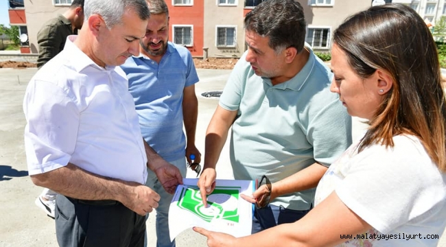 BAŞKAN ÇINAR, İLYAS VE BENTBAŞI MAHALLELERİNİN BİRLEŞME NOKTASINDA YAPIMI SÜREN  227'NCİ PARKI İNCELEDİ