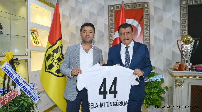 Başkan Gürkan ve Vali Şahin'den Yeni Malatyaspor'a Hayırlı Olsun Ziyareti