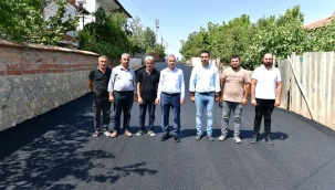 BAŞKAN ÇINAR, GEDİK MAHALLESİNİN YAŞAM SEVİYESİNİ ARTIRAN YATIRIMLARI İNCELEDİ