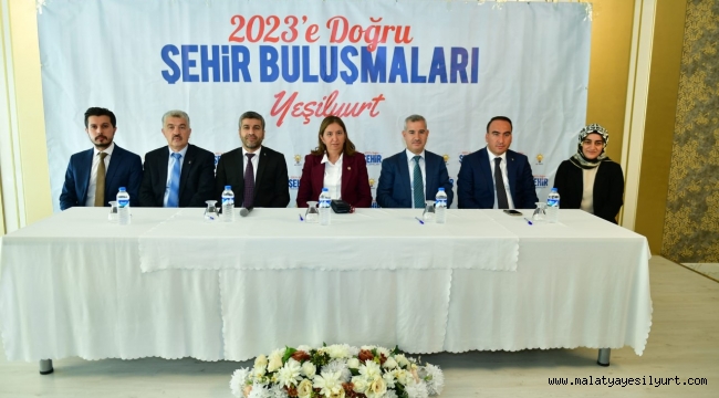 BAŞKAN ÇINAR, AK PARTİ SİVAS MİLLETVEKİLİ SEMİHA EKİNCİ'Yİ MİSAFİR ETTİ