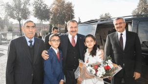 AK Parti Milletvekili Veysel Eroğlu Büyükşehir Belediyesini Ziyaret Etti