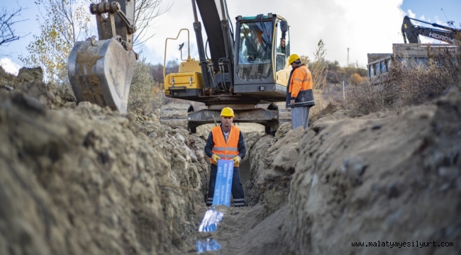 MASKİ'DEN, AKÇADAĞ'A 3 YILDA 398 KM'LİK ALTYAPI